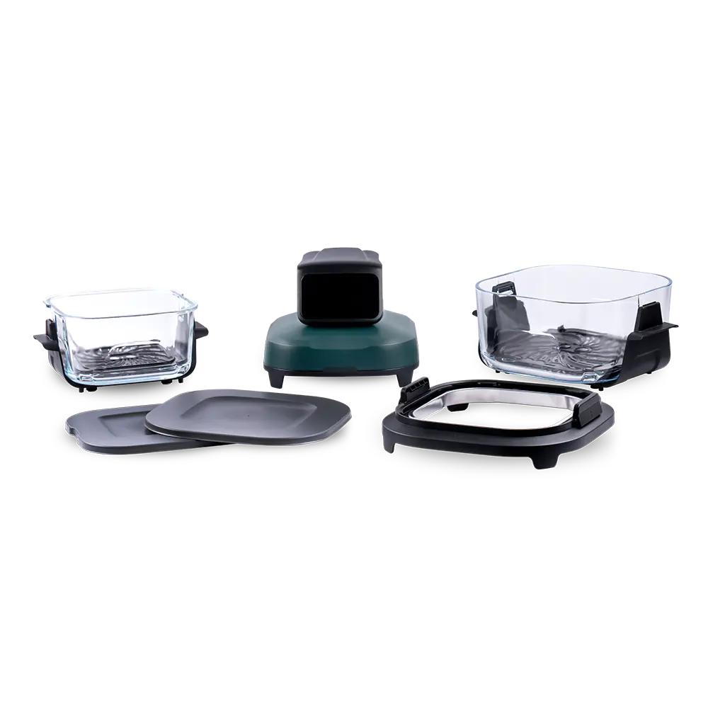 Friggitrice ad aria visibile a 360° ad alta definizione
