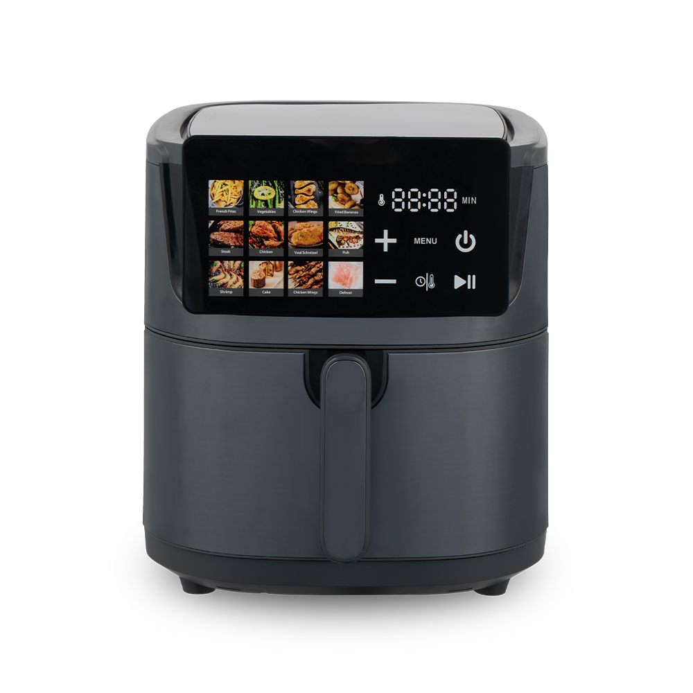 Friggitrice ad aria chiusa con display a 16 colori