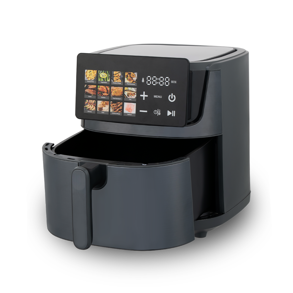 Friggitrice ad aria chiusa con display a 16 colori