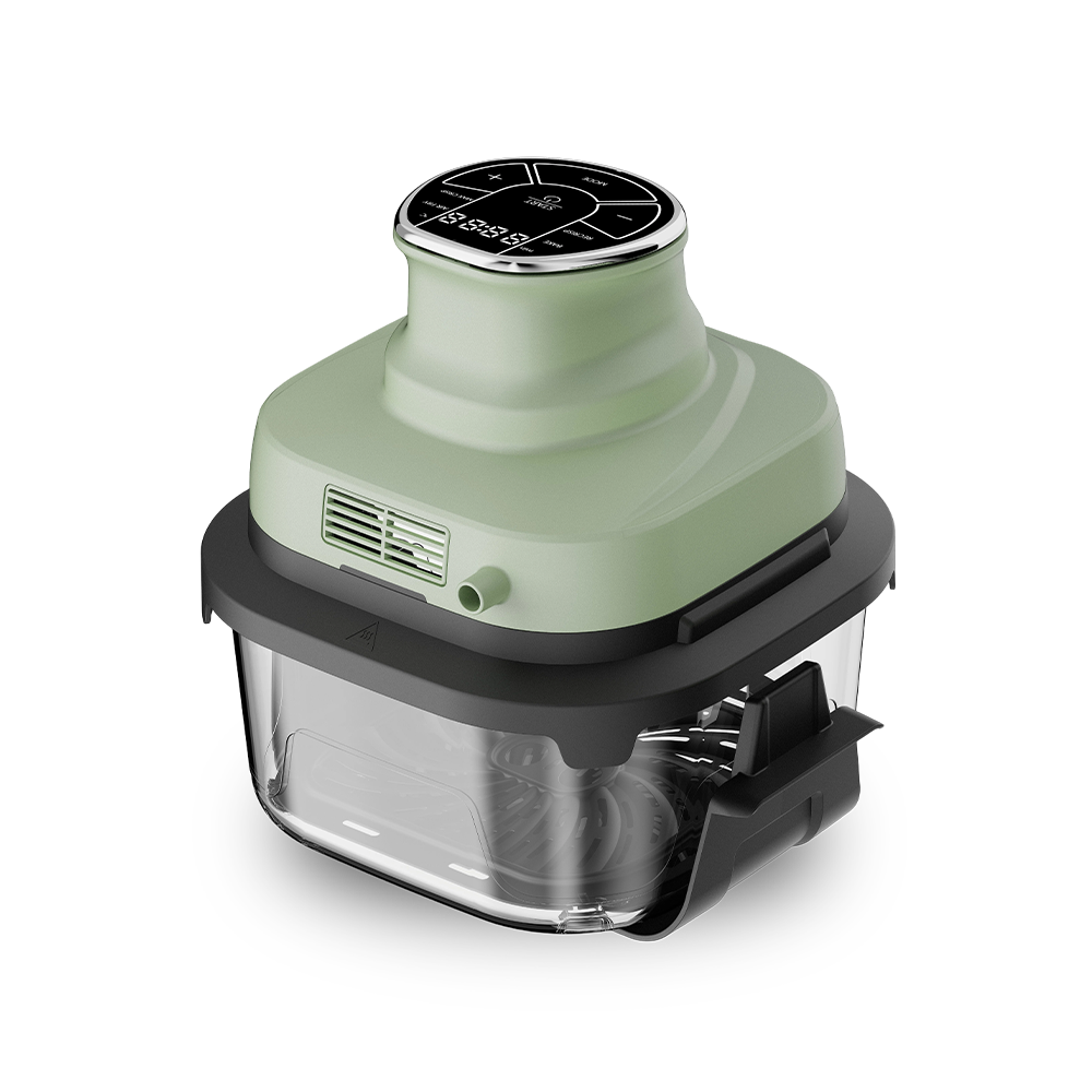 Friggitrice ad aria versatile 3 in 1 con pentole interne multiple
