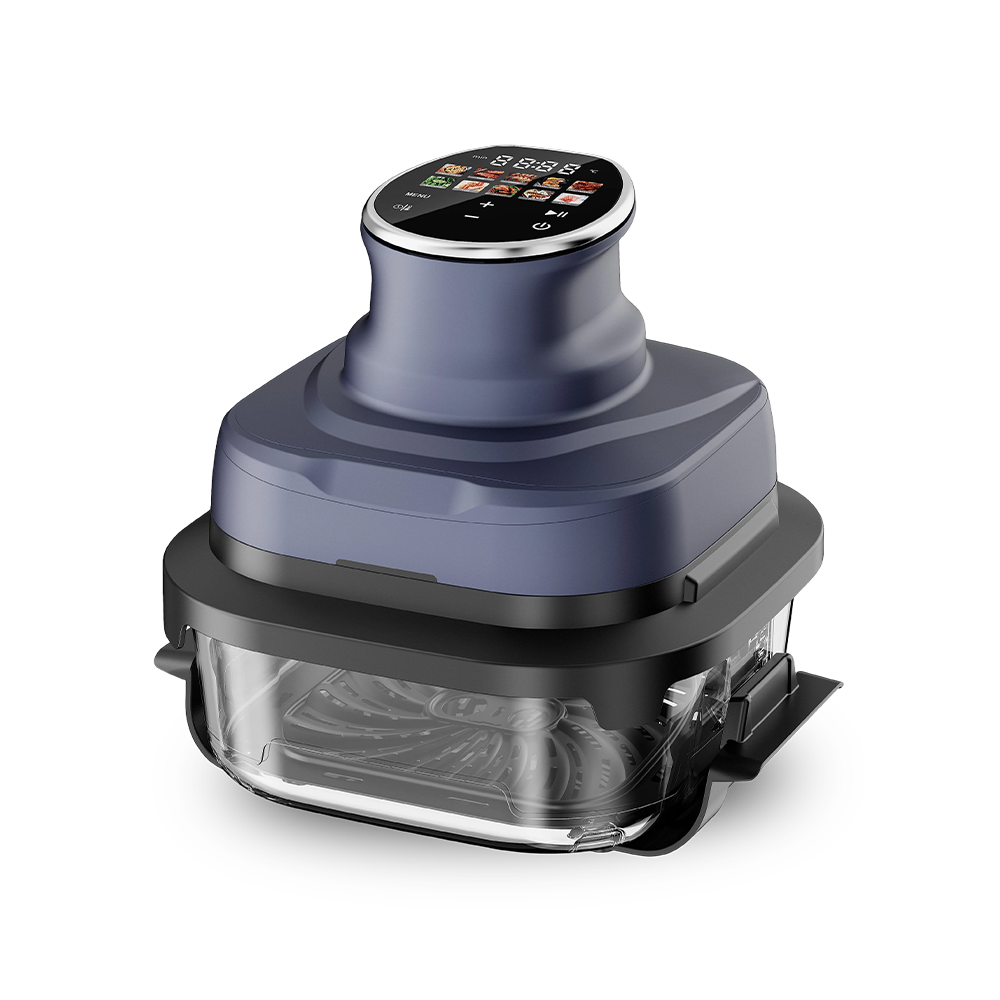 Friggitrice ad aria versatile 3 in 1 con pentole interne multiple
